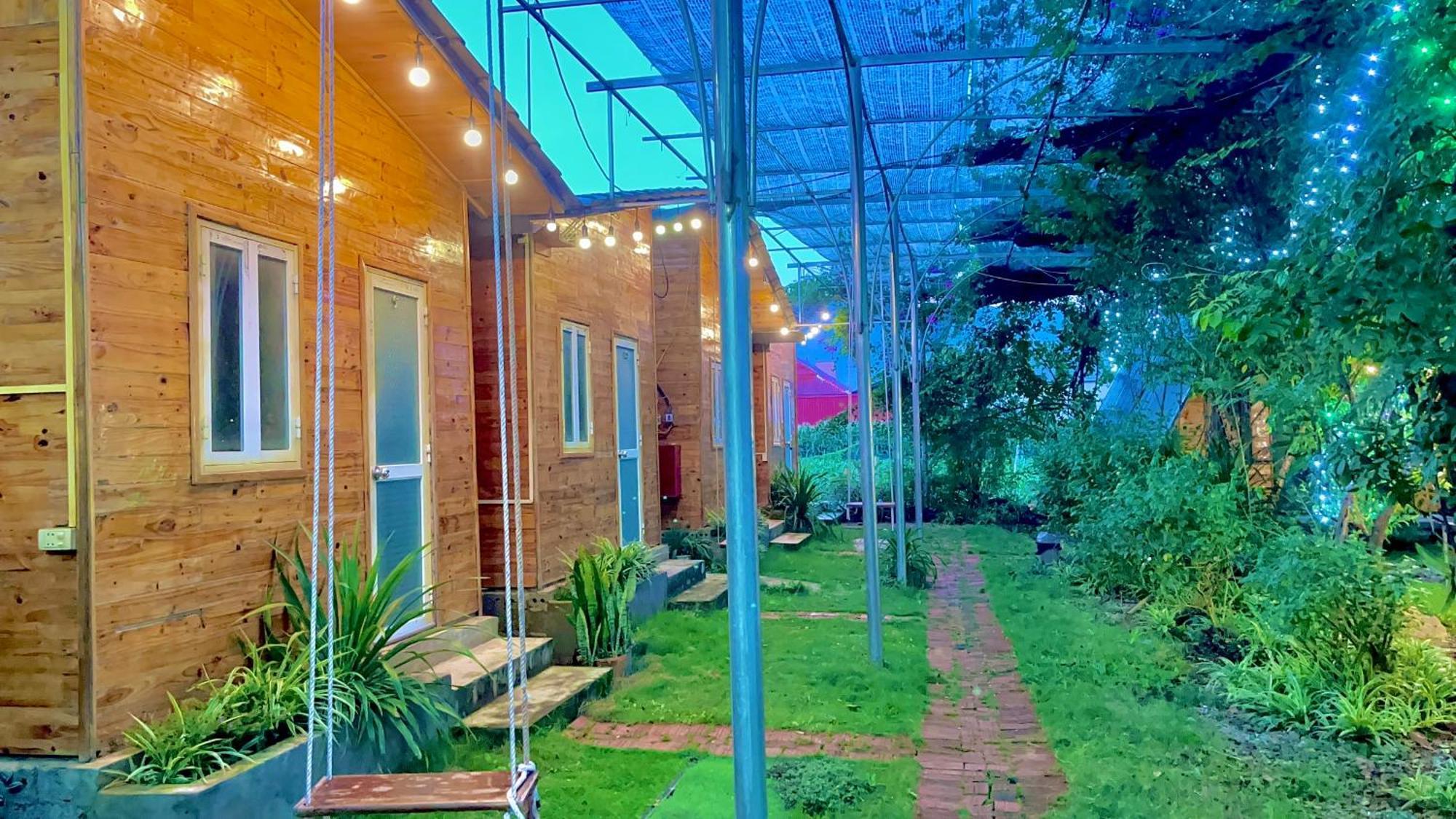 Bugalow Binh Huy Homestay موك تشاو المظهر الخارجي الصورة